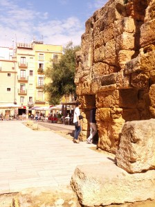 Tarragona wall of Roman forum