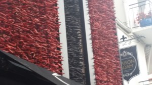 Espelette poivrons (peppers)