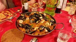 New year 2015 16 paella